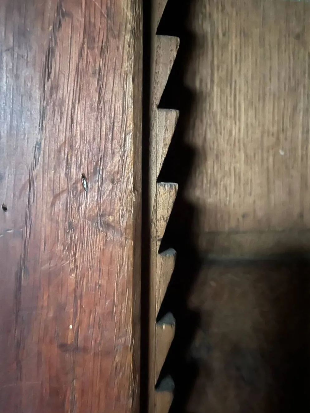 Armoire de mariage normande en chêne