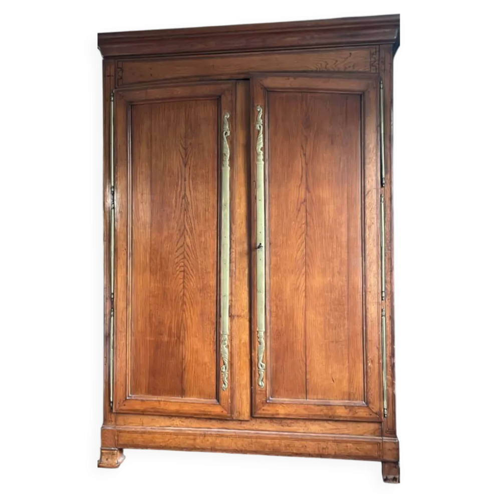 Armoire de mariage normande en chêne