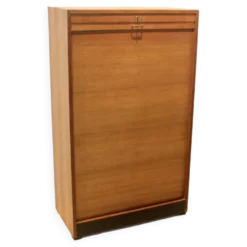Armoire de rangement de bureau de bibliothèque néerlandaise avec porte coulissante