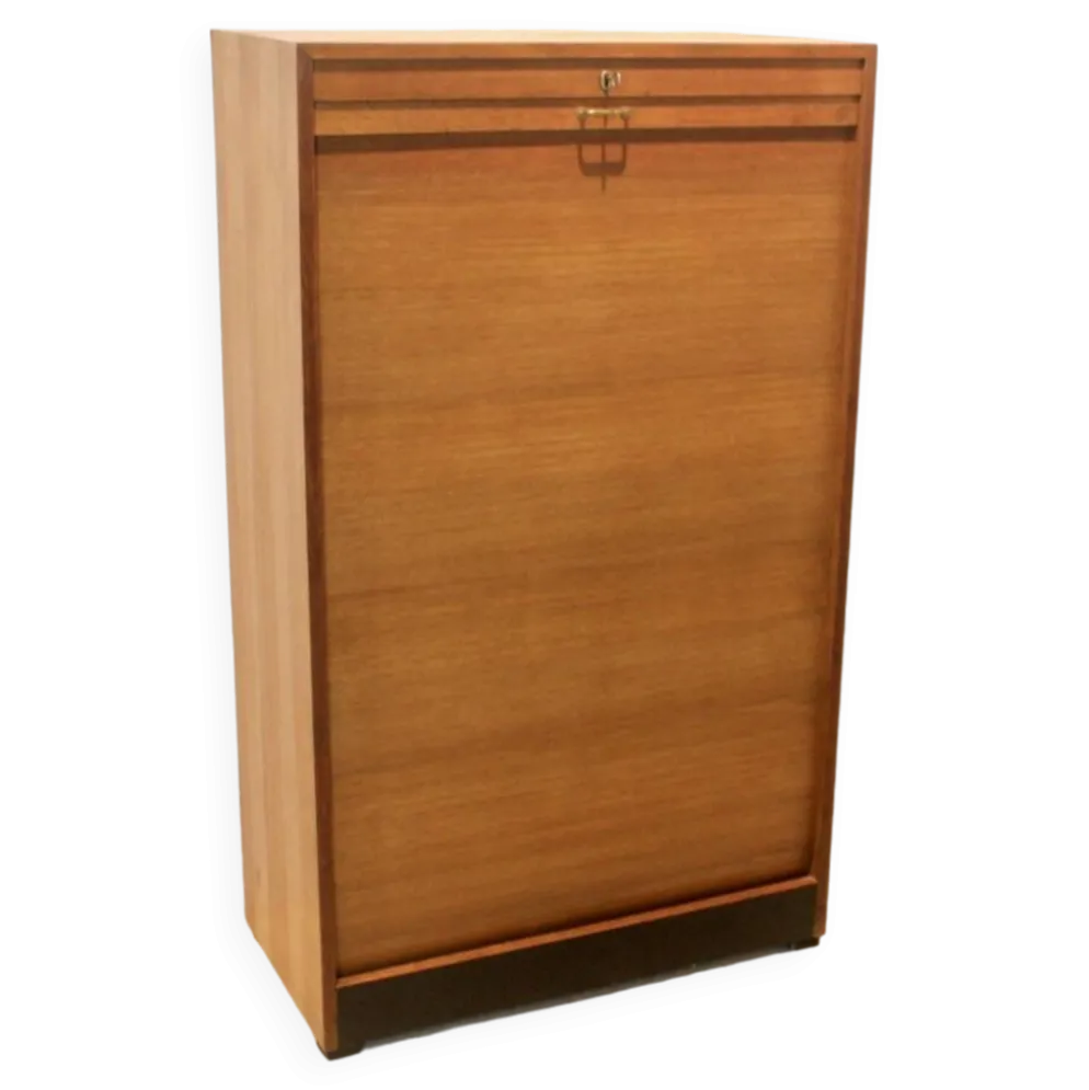 Armoire de rangement de bureau de bibliothèque néerlandaise avec porte coulissante
