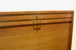 Armoire de rangement de bureau de bibliothèque néerlandaise avec porte coulissante