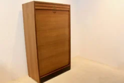 Armoire de rangement de bureau de bibliothèque néerlandaise avec porte coulissante