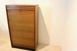 Armoire de rangement de bureau de bibliothèque néerlandaise avec porte coulissante