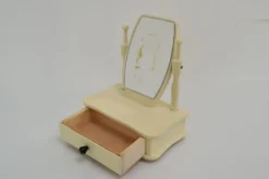 Armoire de toilette pour enfants avec miroir, années 1970