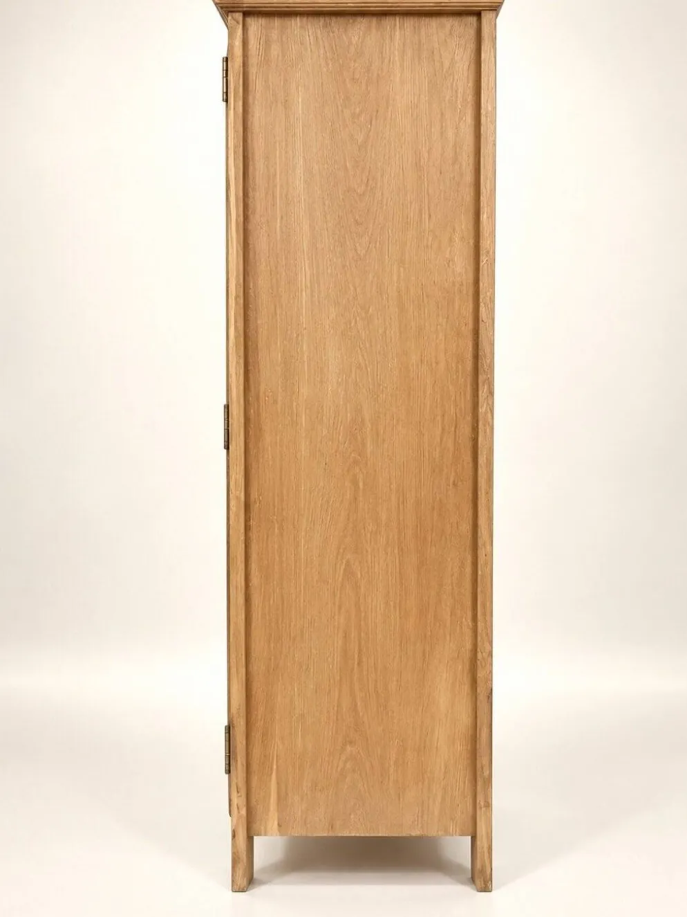 Armoire deux portes – Chêne massif – Style classique provincial – Aérogommée