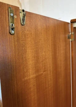 Armoire double en teck Stonehill vintage | Années 1960 | Design britannique du milieu du siècle