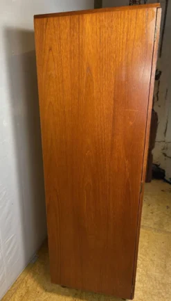 Armoire double en teck Stonehill vintage | Années 1960 | Design britannique du milieu du siècle