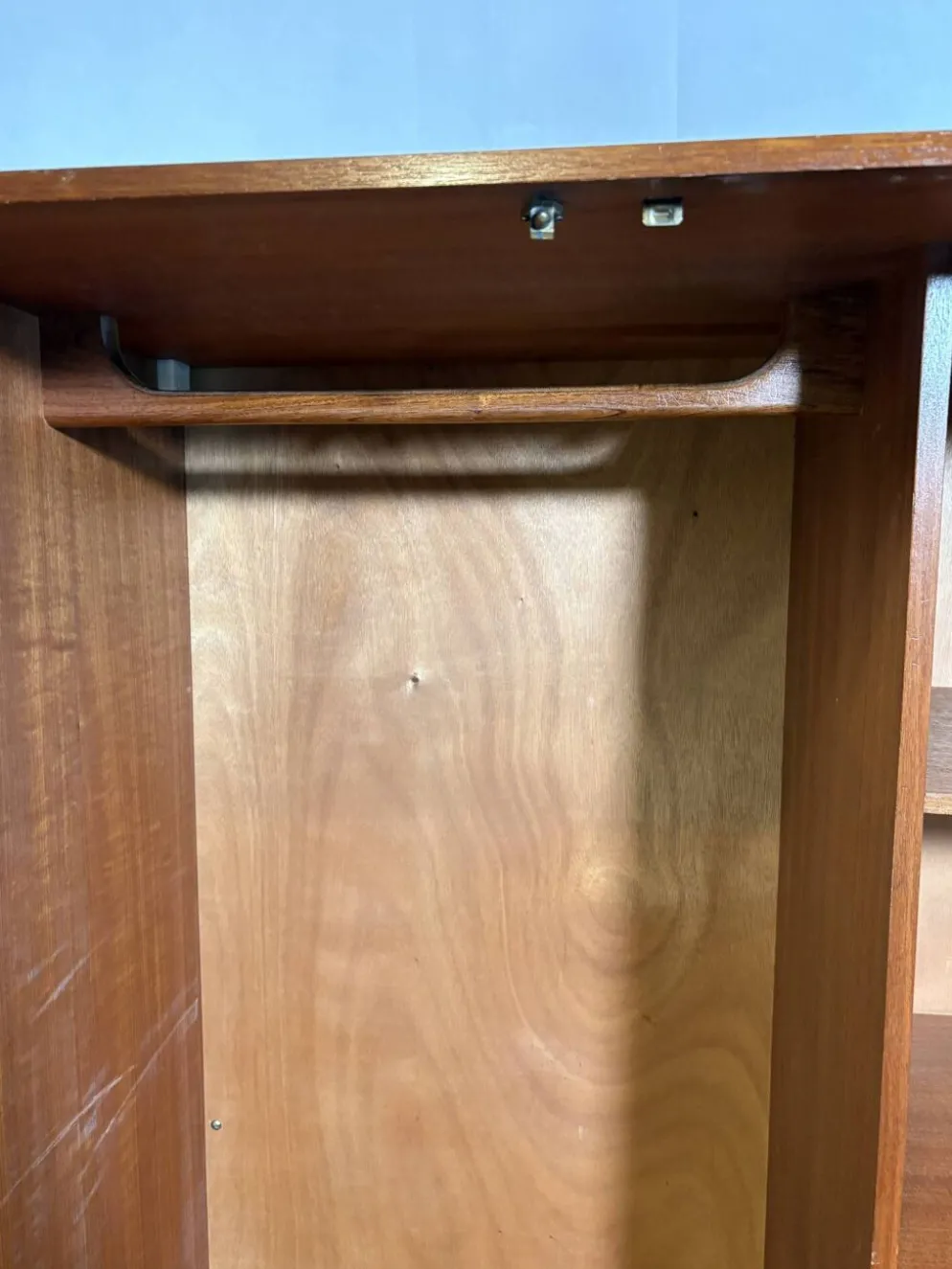 Armoire double en teck Stonehill vintage | Années 1960 | Design britannique du milieu du siècle