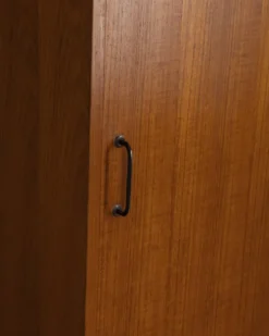 Armoire en bois vintage des années 1960 conçue par ZAM Milano Italie