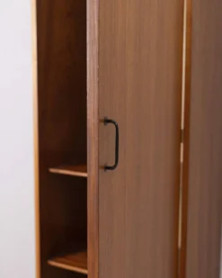 Armoire en bois vintage des années 1960 conçue par ZAM Milano Italie
