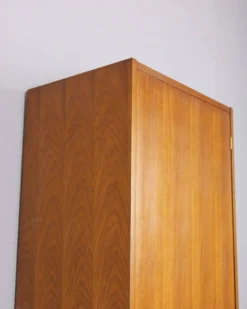Armoire en bois vintage des années 1960 conçue par ZAM Milano Italie