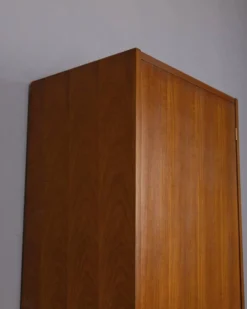 Armoire en bois vintage des années 1960 conçue par ZAM Milano Italie