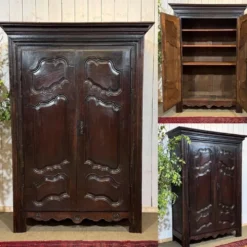 Armoire en chêne du 18ème siècle