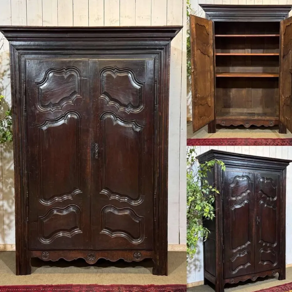 Armoire en chêne du 18ème siècle