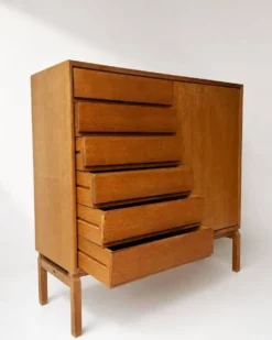 Armoire en chêne MTP DL d'IKEA par Marian Grabinski, Suède, 1960