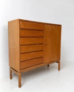 Armoire en chêne MTP DL d'IKEA par Marian Grabinski, Suède, 1960