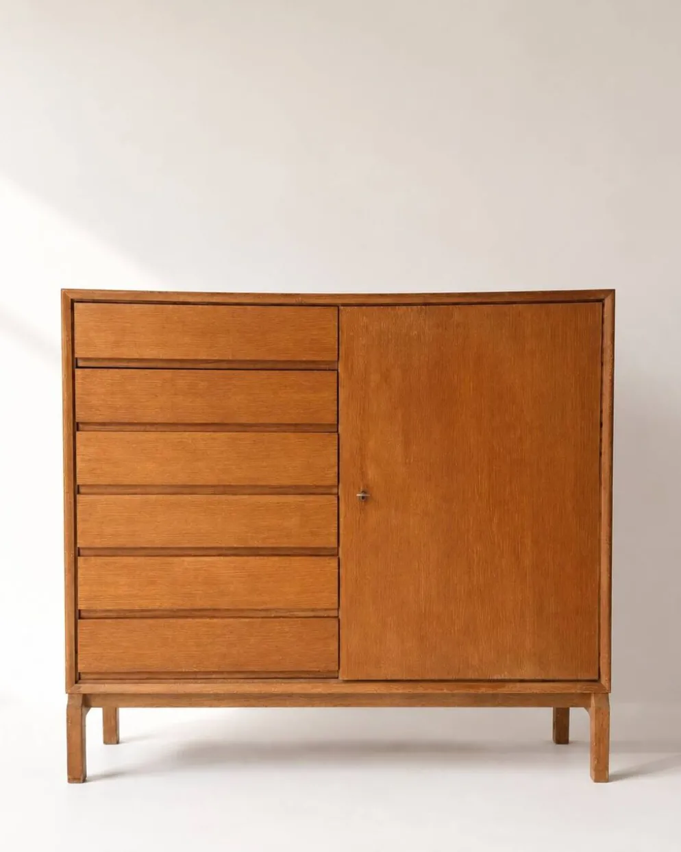 Armoire en chêne MTP DL d'IKEA par Marian Grabinski, Suède, 1960