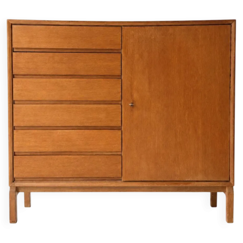 Armoire en chêne MTP DL d'IKEA par Marian Grabinski, Suède, 1960