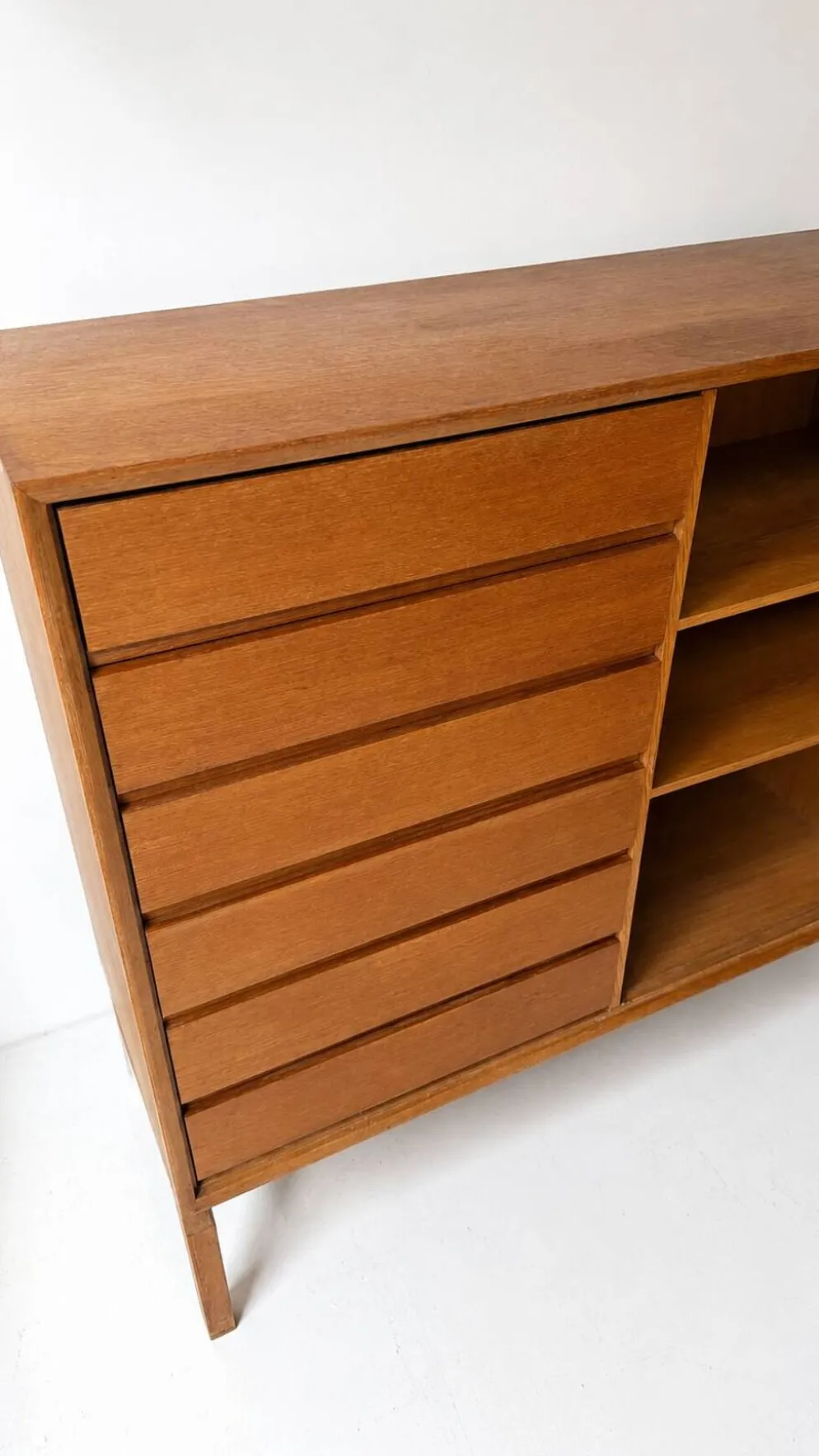 Armoire en chêne MTP DL d'IKEA par Marian Grabinski, Suède, 1960