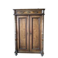 Armoire en noyer antique Napoléon III – 19e siècle
