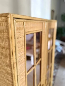 Armoire en rotin