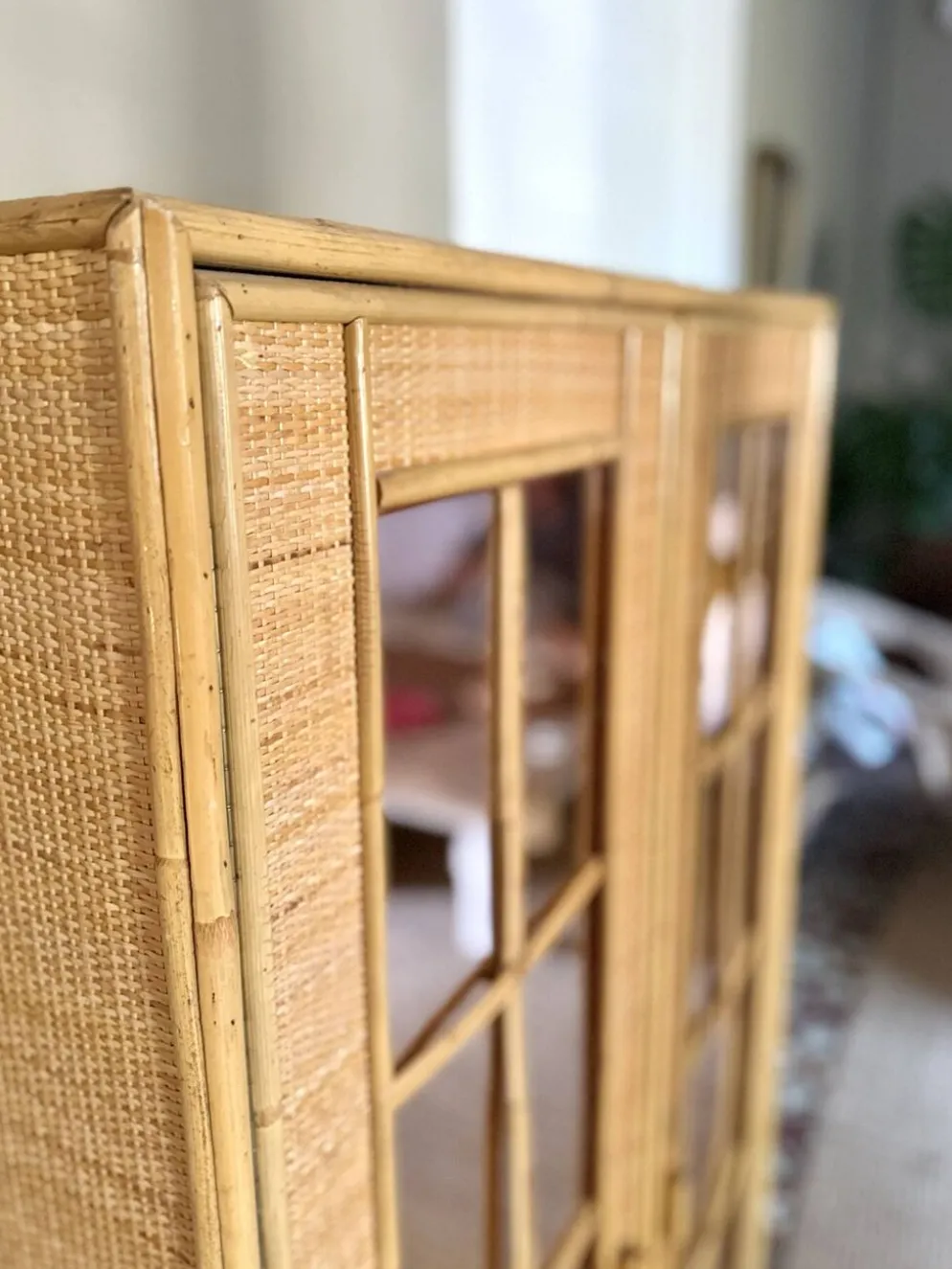 Armoire en rotin