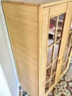 Armoire en rotin