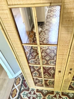 Armoire en rotin