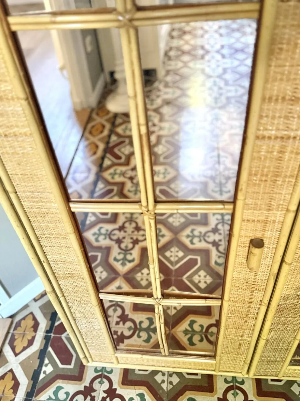 Armoire en rotin