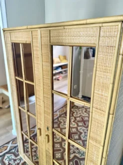 Armoire en rotin