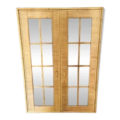 Armoire en rotin