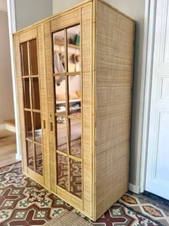 Armoire en rotin