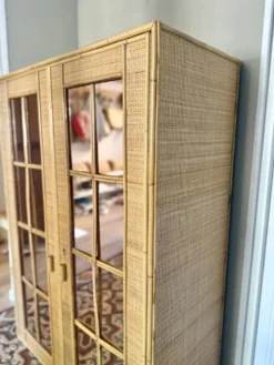 Armoire en rotin
