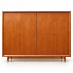 Armoire en teck, années 50-60