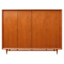Armoire en teck, années 50-60