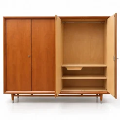 Armoire en teck, années 50-60