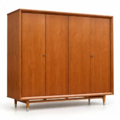 Armoire en teck, années 50-60