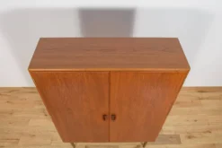 Armoire en teck du milieu du siècle par Børge Mogensen pour Søborg Møbelfabrik, Danemark, années 1960.