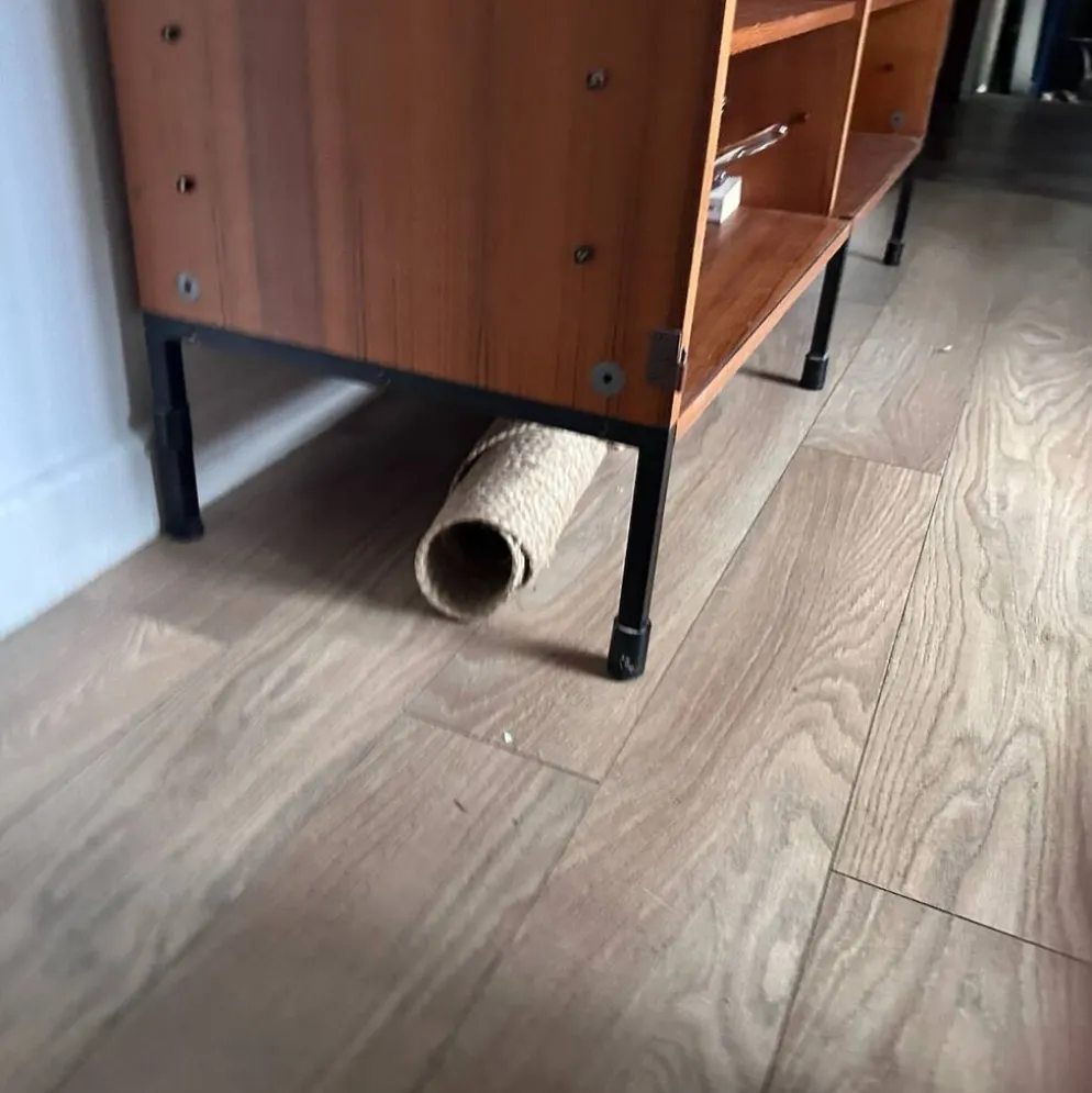 Armoire en teck scandinave