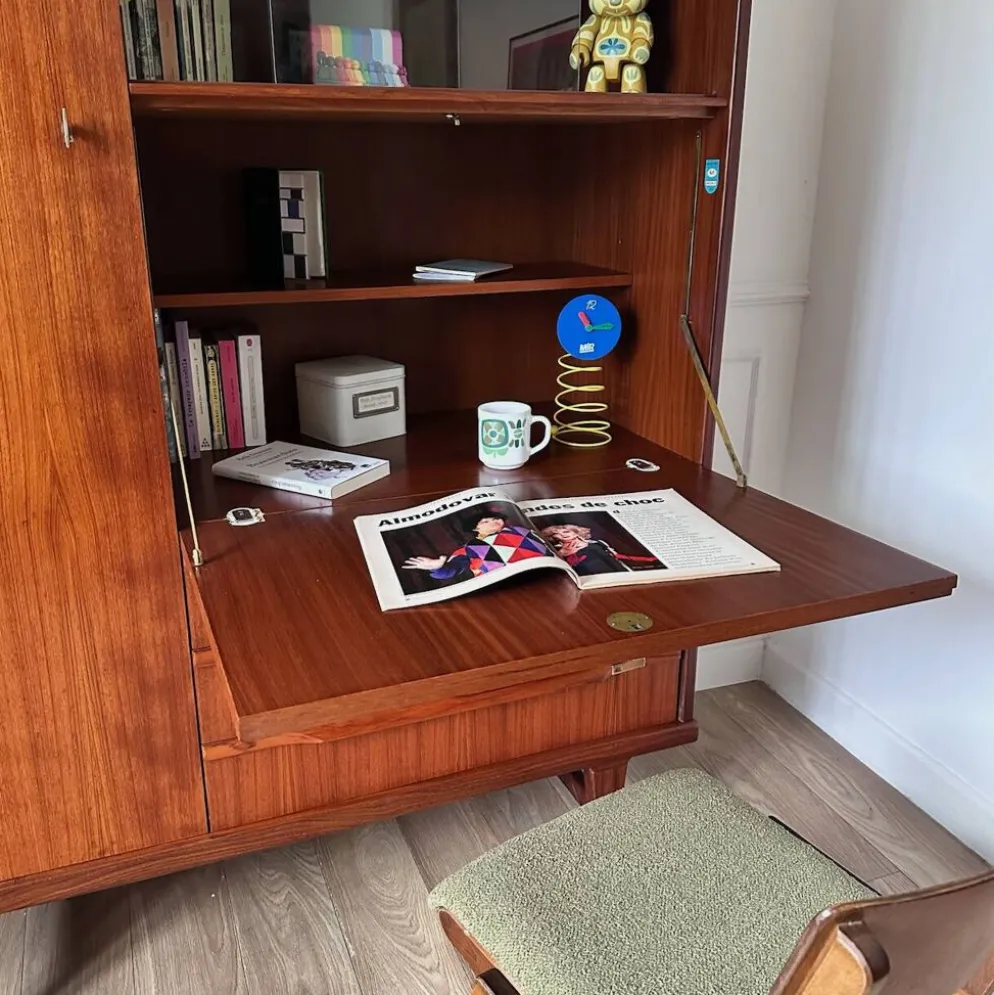 Armoire en teck scandinave