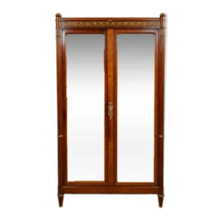 Armoire à glace de style Louis XVI – Acajou et bronzes dorés – XIXe siècle