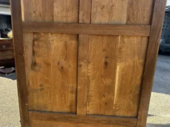 Armoire à glace Napoléon III en placage de loupe