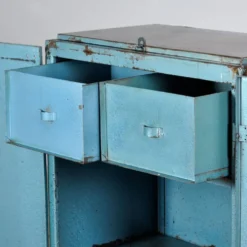 Armoire industrielle en fer, années 1970