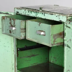 Armoire industrielle en fer, années 1970