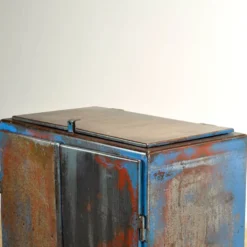 Armoire industrielle en fer, années 1970