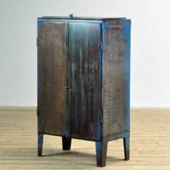 Armoire industrielle en fer, années 1970