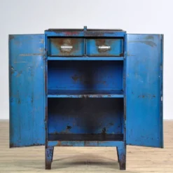 Armoire industrielle en fer, années 1970