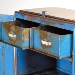 Armoire industrielle en fer, années 1970