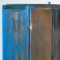 Armoire industrielle en fer, années 1970