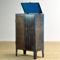 Armoire industrielle en fer, années 1970